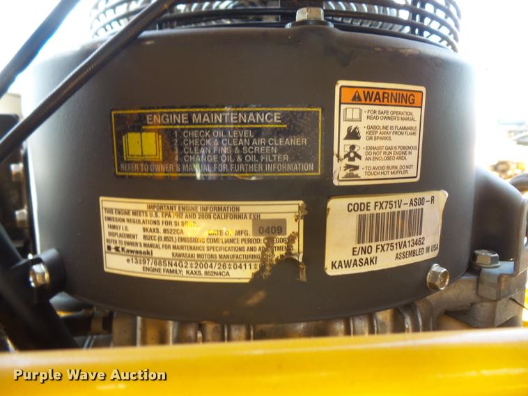 image for item DA6463 2010 Wright Stander W5ZK52 lawn mower