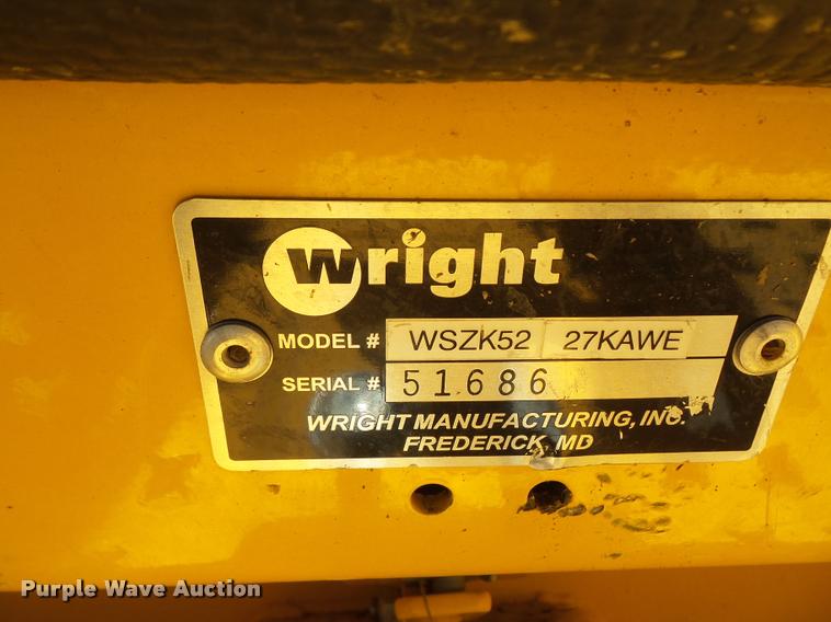 image for item DA6463 2010 Wright Stander W5ZK52 lawn mower