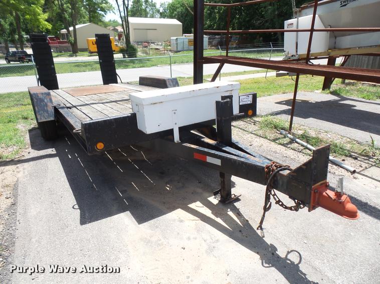 image for item DA6465 1999 Redi Haul FSL1627E-102 equipment trailer