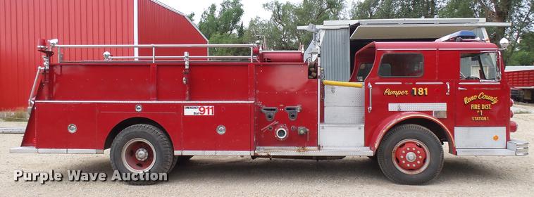 image for item DA7941 1969 Maxim fire truck