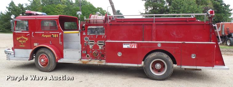 image for item DA7941 1969 Maxim fire truck