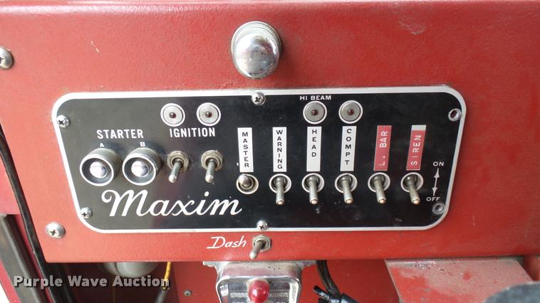 image for item DA7941 1969 Maxim fire truck