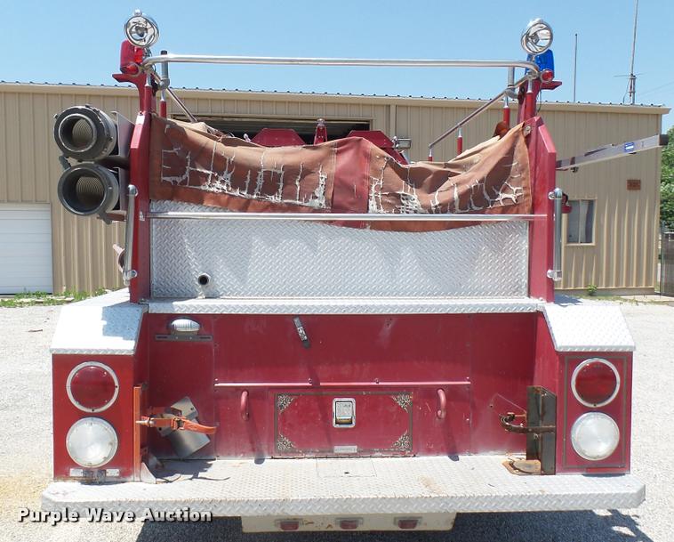 image for item DA7964 1972 Ford Bean fire truck