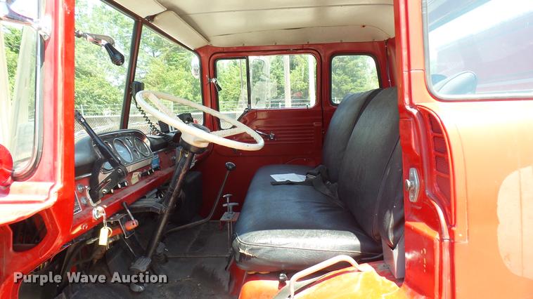image for item DA7964 1972 Ford Bean fire truck