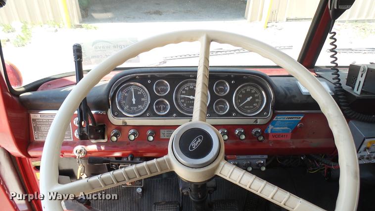 image for item DA7964 1972 Ford Bean fire truck