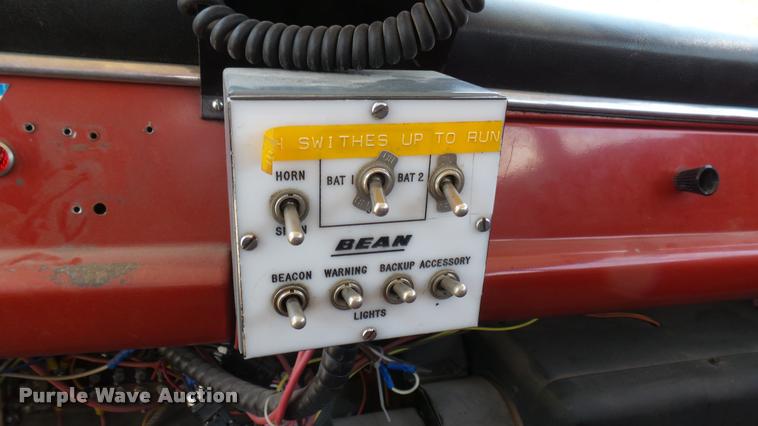 image for item DA7964 1972 Ford Bean fire truck