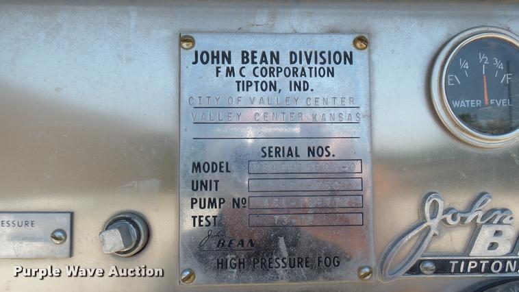 image for item DA7964 1972 Ford Bean fire truck