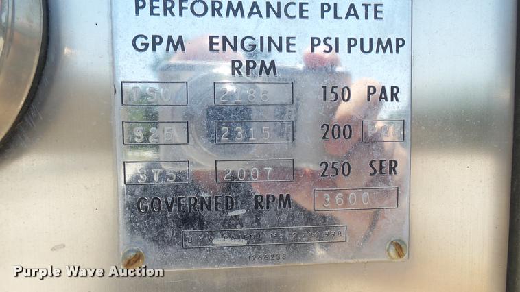 image for item DA7964 1972 Ford Bean fire truck