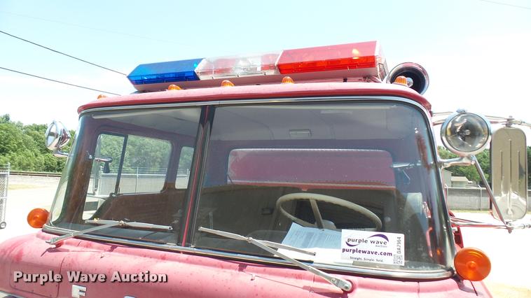 image for item DA7964 1972 Ford Bean fire truck