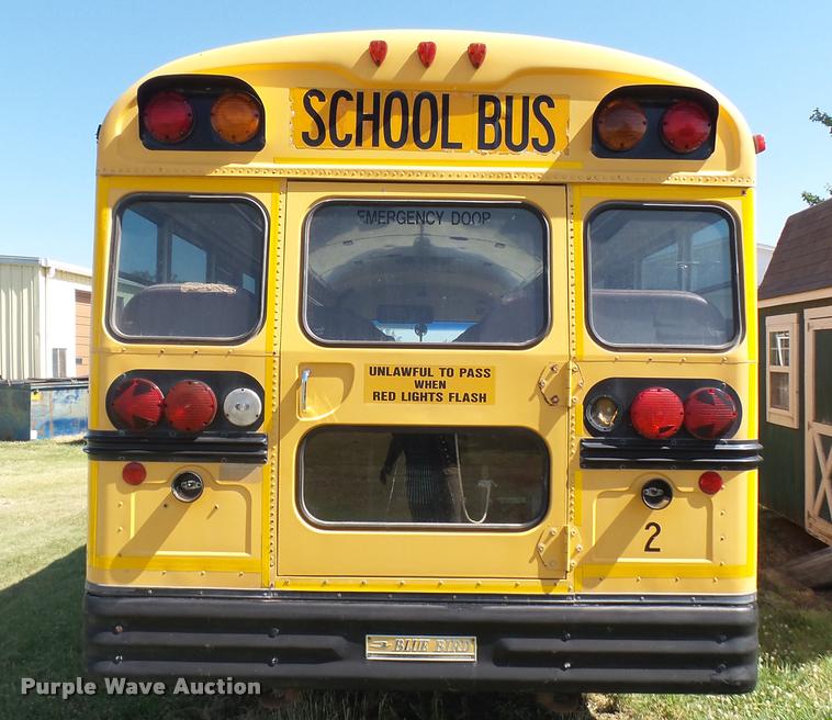 image for item DA7967 1998 Chevrolet Blue Bird school bus
