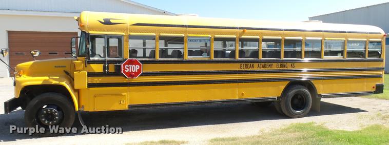 image for item DA7968 1997 Chevrolet Blue Bird school bus