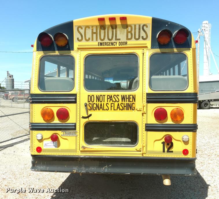 image for item DB0994 1999 International 3800 school bus