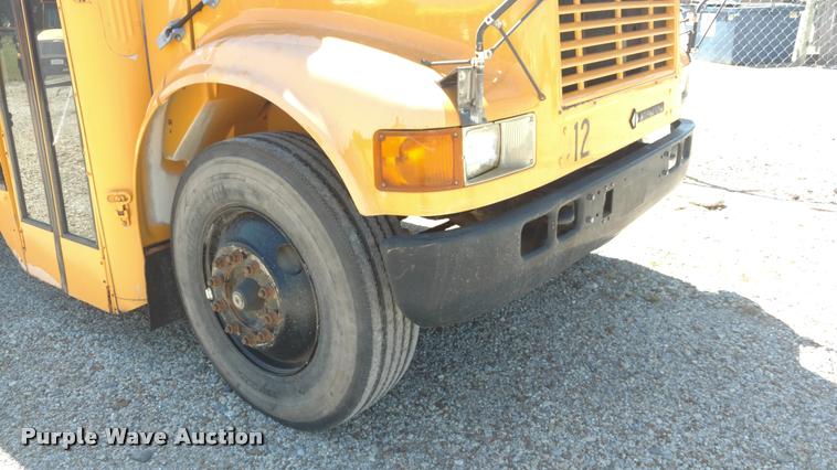 image for item DB0994 1999 International 3800 school bus