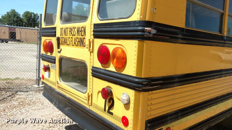 image for item DB0994 1999 International 3800 school bus