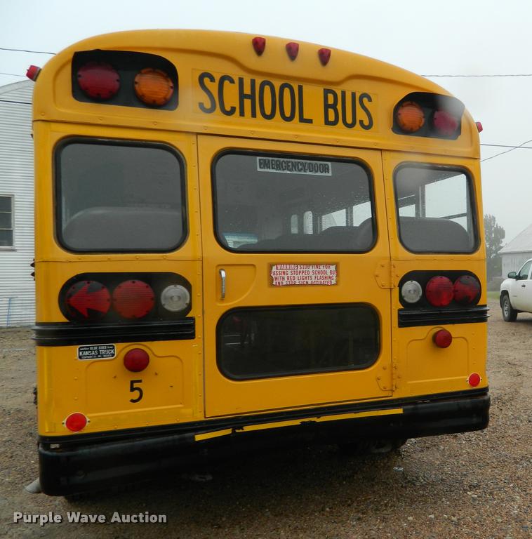image for item DB1006 1995 Chevrolet G30 school bus
