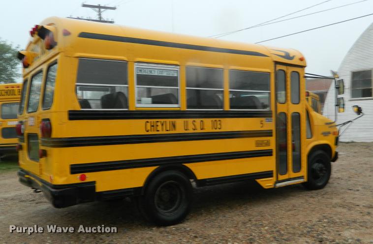 image for item DB1006 1995 Chevrolet G30 school bus