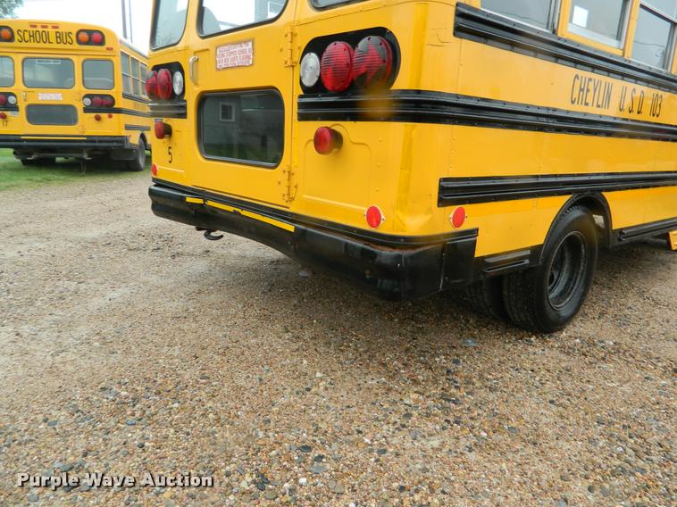 image for item DB1006 1995 Chevrolet G30 school bus