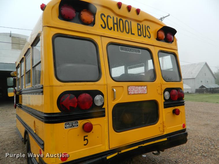 image for item DB1006 1995 Chevrolet G30 school bus