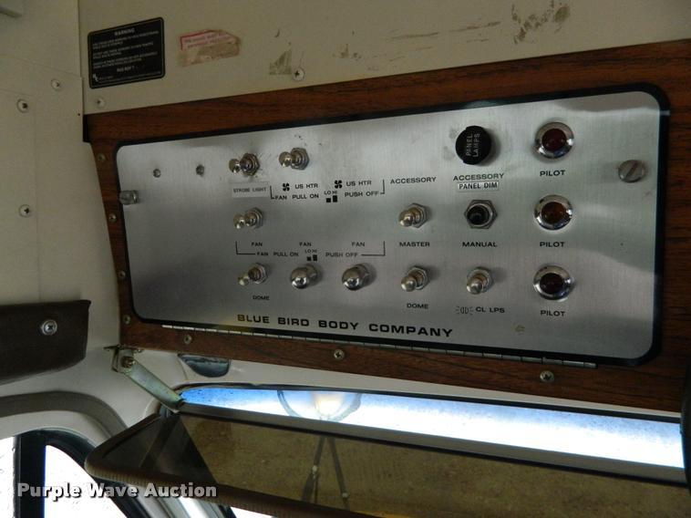 image for item DB1006 1995 Chevrolet G30 school bus