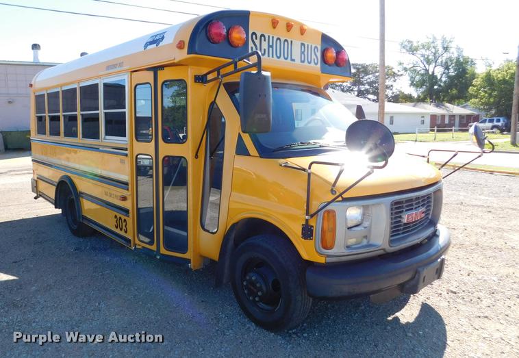 image for item DB1007 2002 GMC Savana G3500 Cargo school bus
