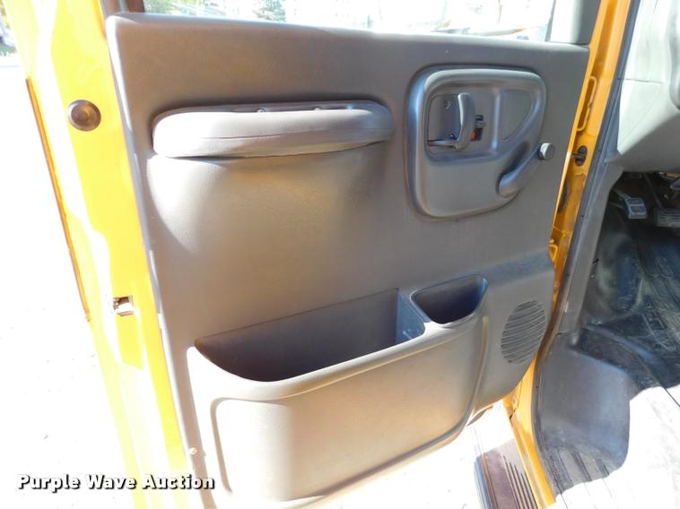 image for item DB1007 2002 GMC Savana G3500 Cargo school bus