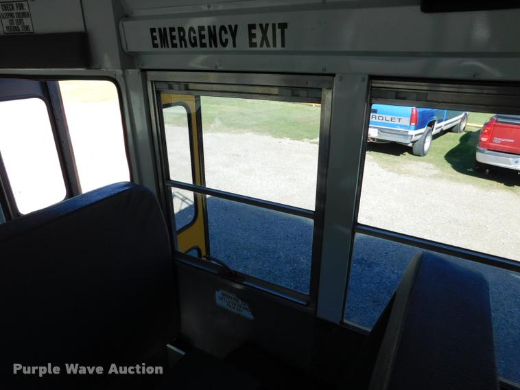 image for item DB1007 2002 GMC Savana G3500 Cargo school bus