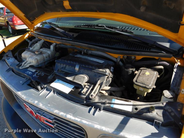 image for item DB1007 2002 GMC Savana G3500 Cargo school bus