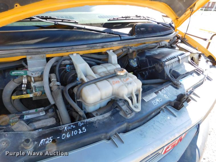 image for item DB1007 2002 GMC Savana G3500 Cargo school bus