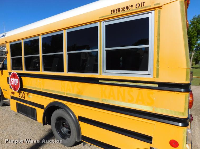 image for item DB1007 2002 GMC Savana G3500 Cargo school bus