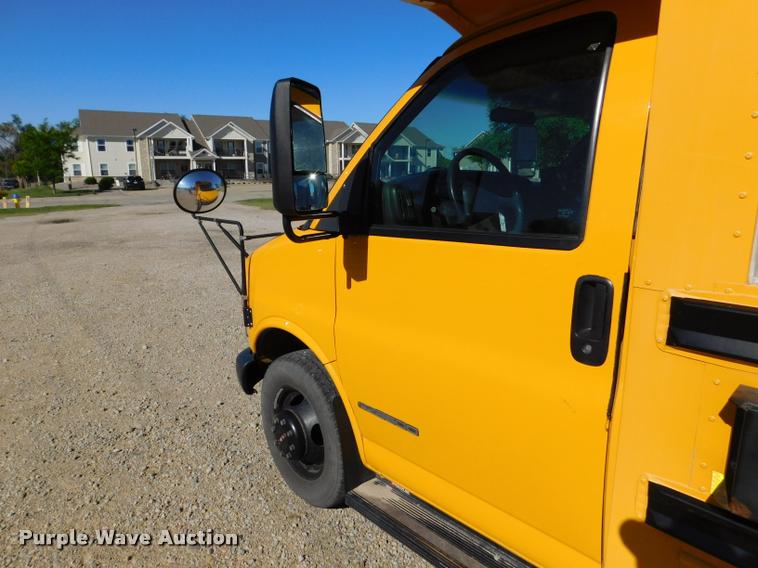 image for item DB1007 2002 GMC Savana G3500 Cargo school bus