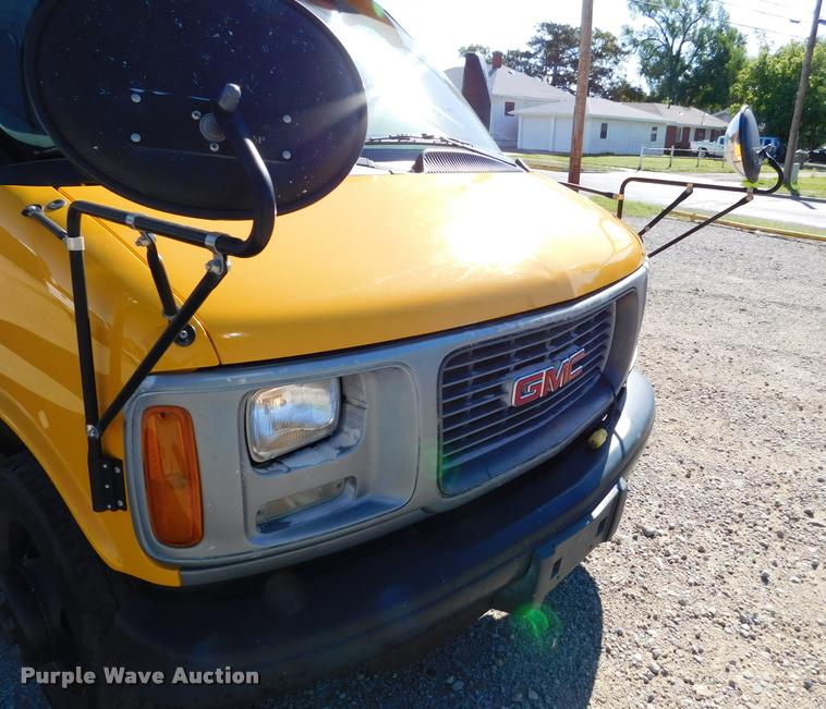image for item DB1007 2002 GMC Savana G3500 Cargo school bus