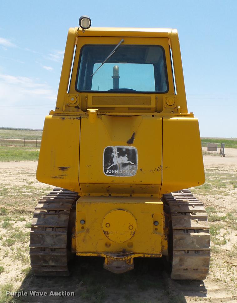 image for item DB2617 1985 John Deere 755B track loader