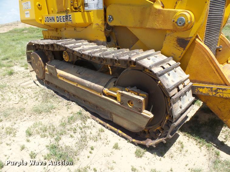image for item DB2617 1985 John Deere 755B track loader