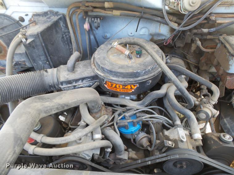 image for item DB2621 1987 Ford F800 dump truck