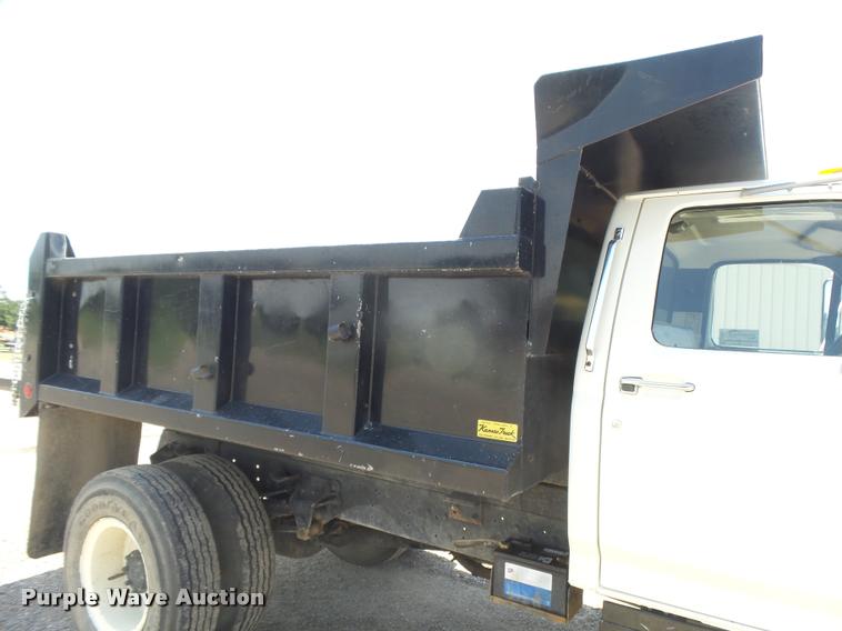 image for item DB2621 1987 Ford F800 dump truck