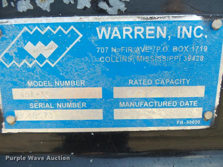 image for item DB2621 1987 Ford F800 dump truck