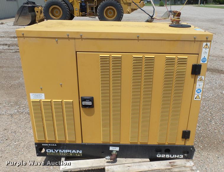 image for item DB2622 2007 Olympian G25UH3 generator