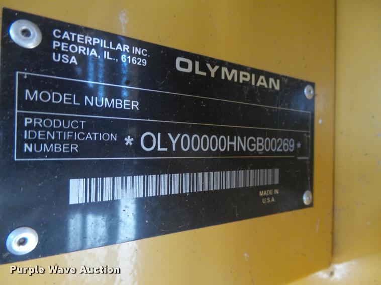 image for item DB2622 2007 Olympian G25UH3 generator