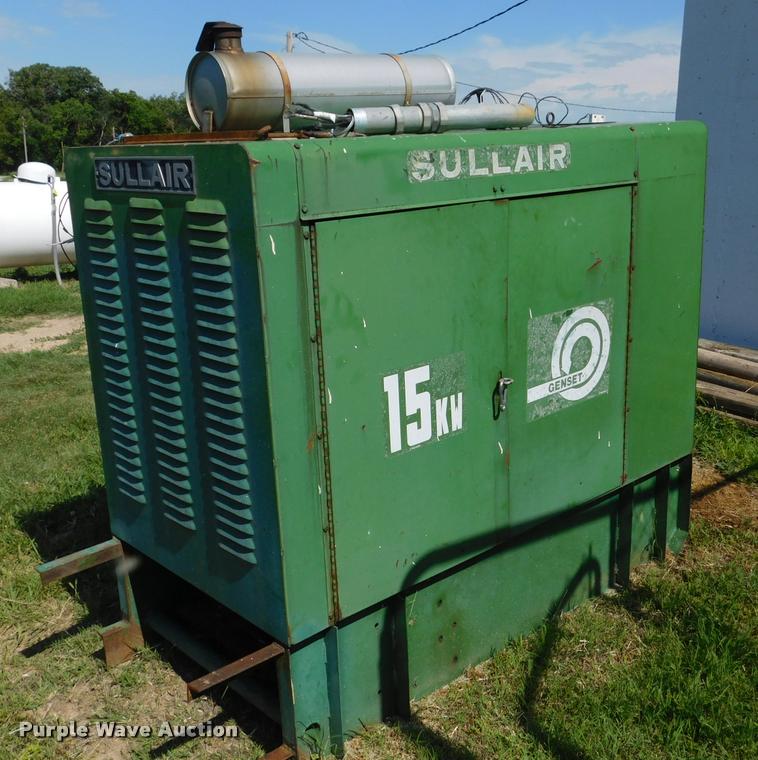 image for item DB9487 1983 Sullair J15DWPE3PH generator