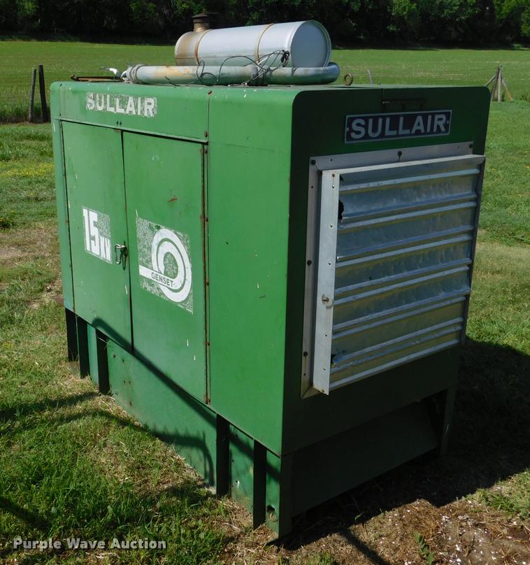 image for item DB9487 1983 Sullair J15DWPE3PH generator