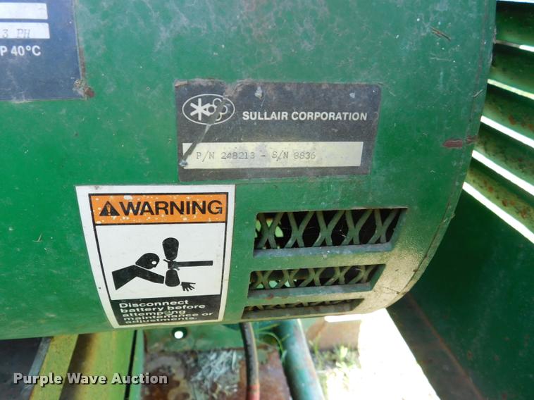 image for item DB9487 1983 Sullair J15DWPE3PH generator