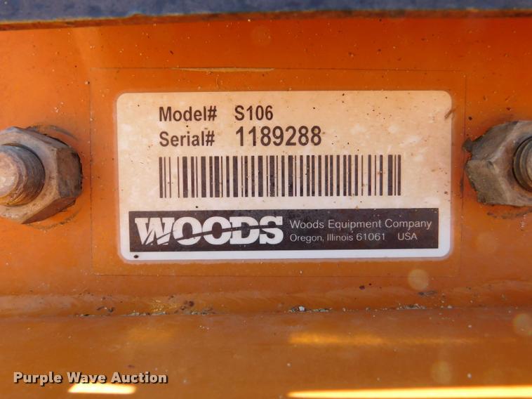 image for item DB9489 Woods S106 rotary mower
