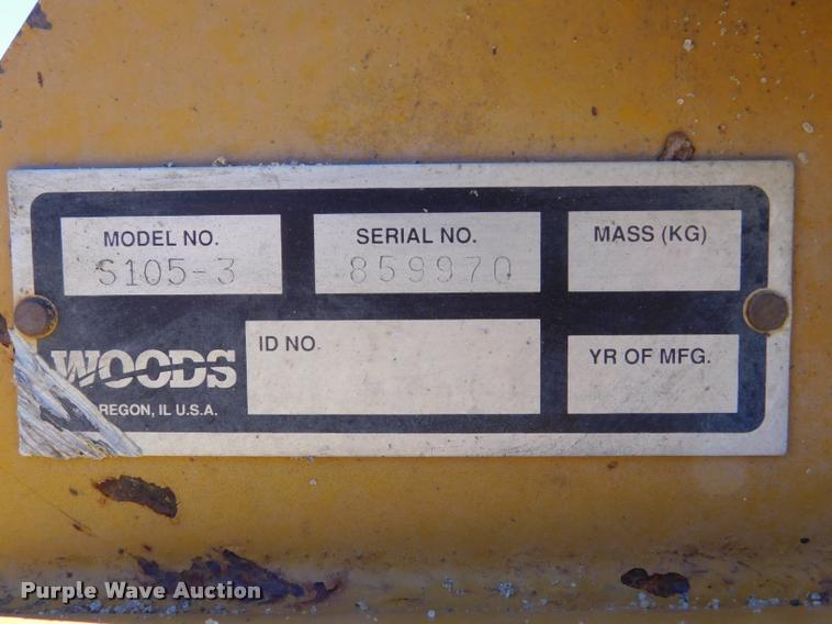 image for item DB9490 Woods 9697 rotary mower