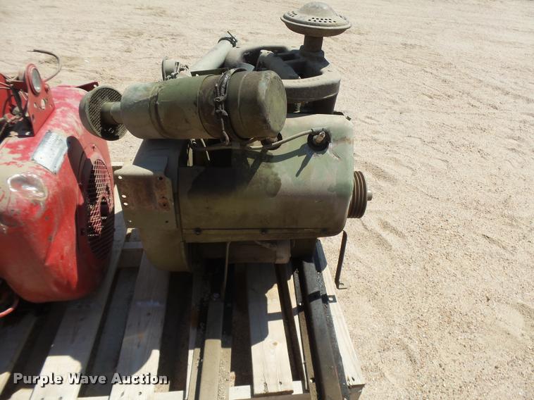 image for item DE9039 (3) Wisconsin four cylinder gas engines