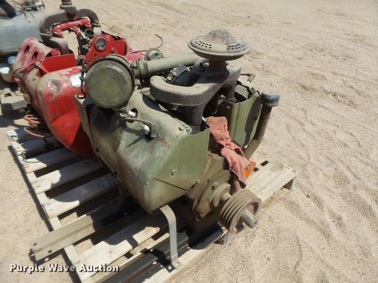 image for item DE9039 (3) Wisconsin four cylinder gas engines