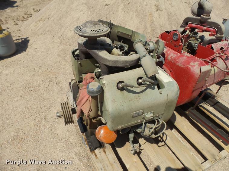 image for item DE9039 (3) Wisconsin four cylinder gas engines