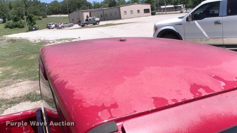 image for item DK9675 1998 Dodge Dakota flatbed pickup truck