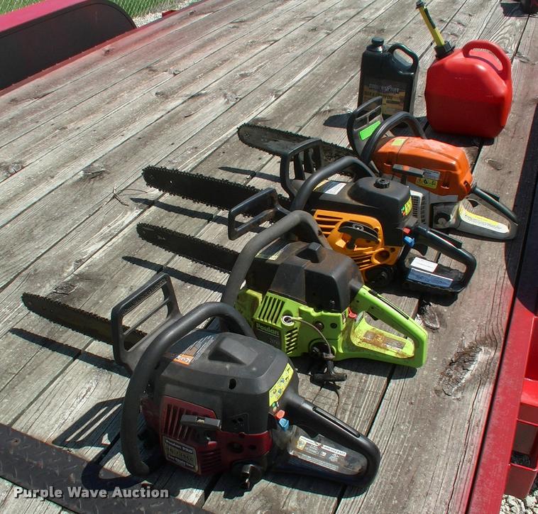 image for item DP9262 (4) chainsaws