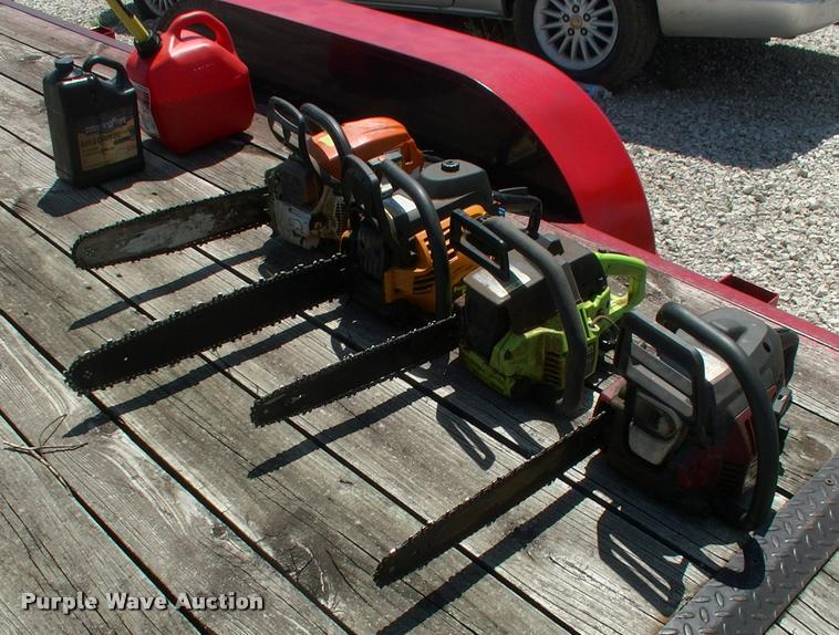 image for item DP9262 (4) chainsaws