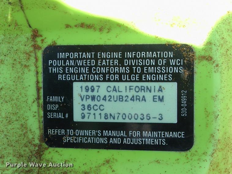 image for item DP9262 (4) chainsaws